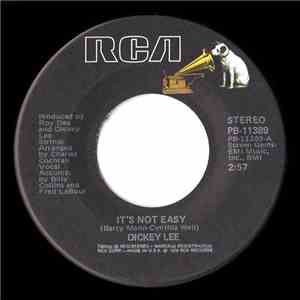 Dickey Lee - It's Not Easy download free