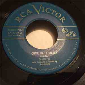 Don Cornell - Come Back To Me download free