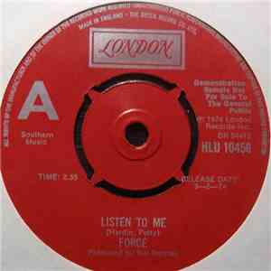 Force  - Listen To Me download free