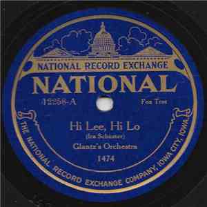 Glantz's Orchestra - Hi Lee, Hi Lo / Lou' Siana download free