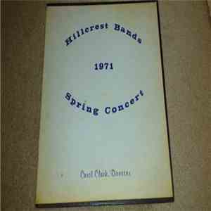 Hillcrest Bands 1971 - Spring Concert download free