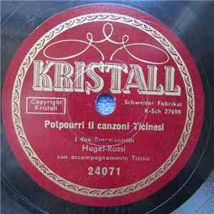 Hugel - Rossi - Potpourri Ti Canzoni Ticinesi / Se Avessi Un Mandolino download free