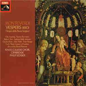 Monteverdi - Elly Ameling / Norma Burrowes / Robert Tear / Anthony Rolfe Johnson / Charles Brett / John Noble / Peter Knapp  / Early Music Consort Of London Directed By David Munrow / King's College Choir, Cambridge / Philip Ledger - Vespers  - (Vespro De download free