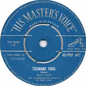 Suzy Cope - Teenage Fool / Juvenile Delinquent download free